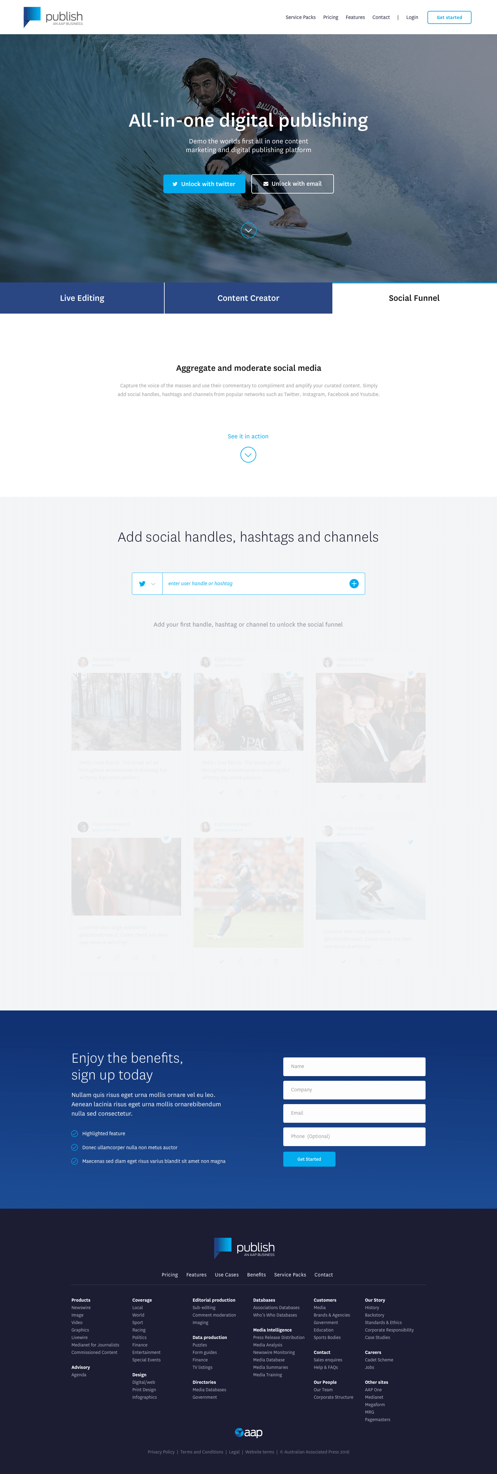 Aap Web Social Funnel